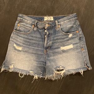Free People Makai Jean Shorts